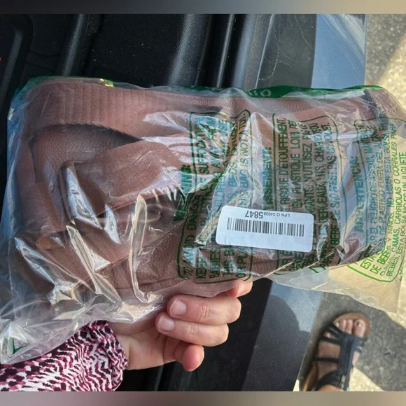 Brown Leather Fanny Pack - Picture 2 of 2